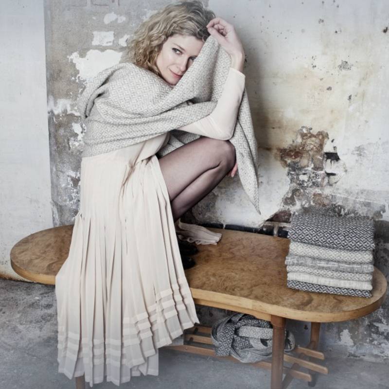001 KOMPASS pure wool fabric